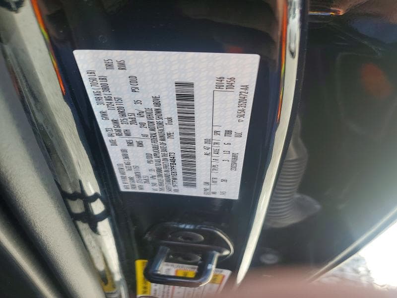 2023 FORD F150 SUPERCREW 12