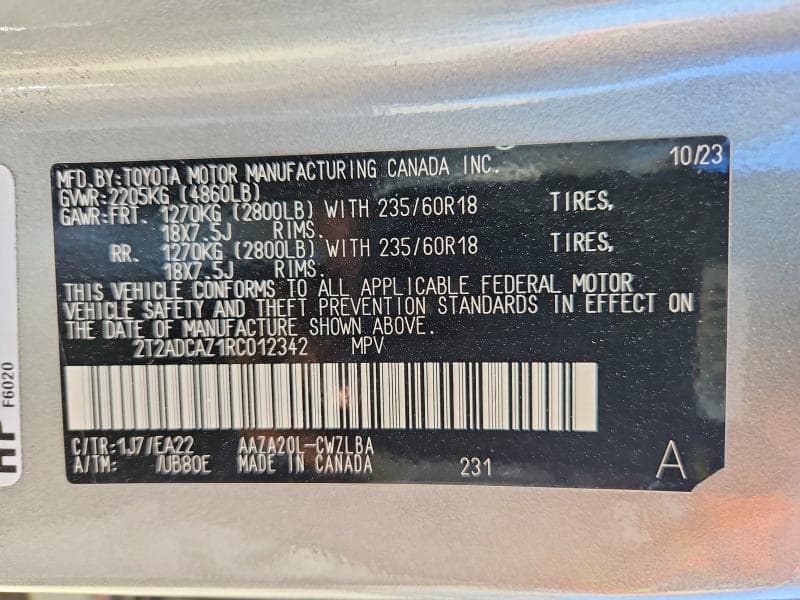 2024 LEXUS NX 250 BASE 14