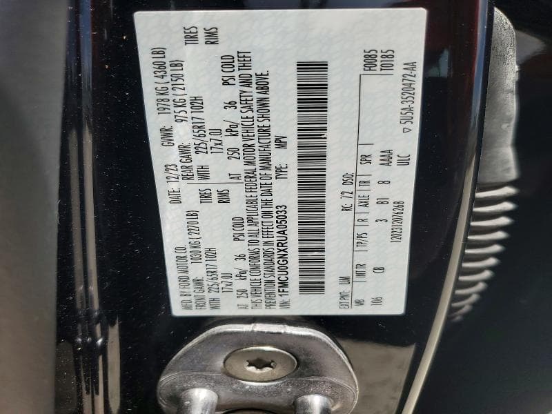 2024 FORD ESCAPE ACTIVE 13