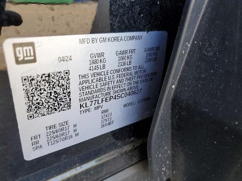 2025 CHEVROLET TRAX LS 12