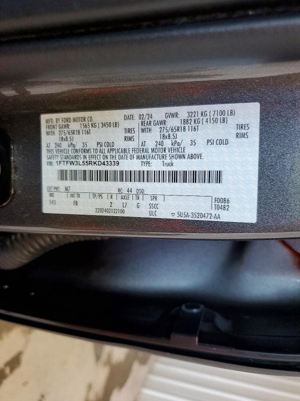 2024 FORD F150 XLT 12
