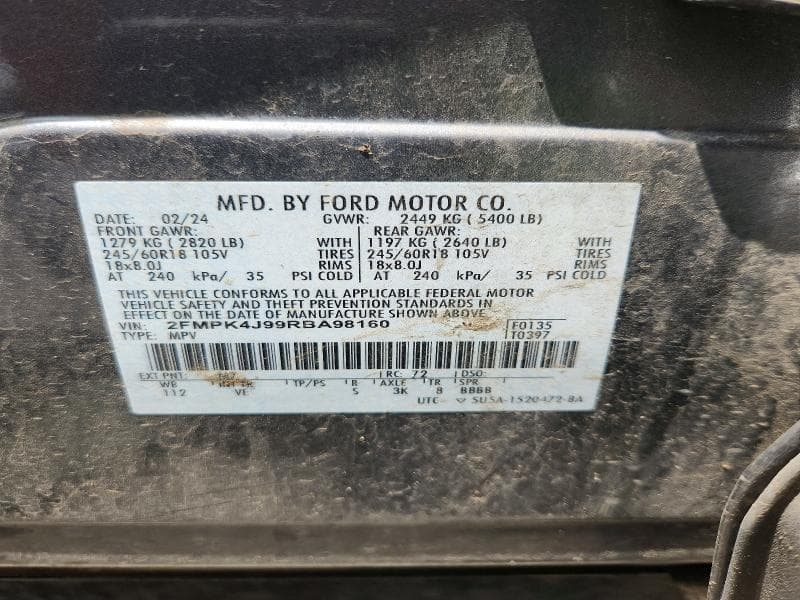 2024 FORD EDGE SEL 13