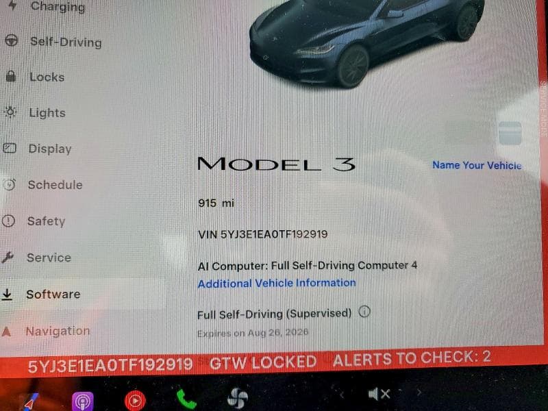 2026 TESLA MODEL 3 9