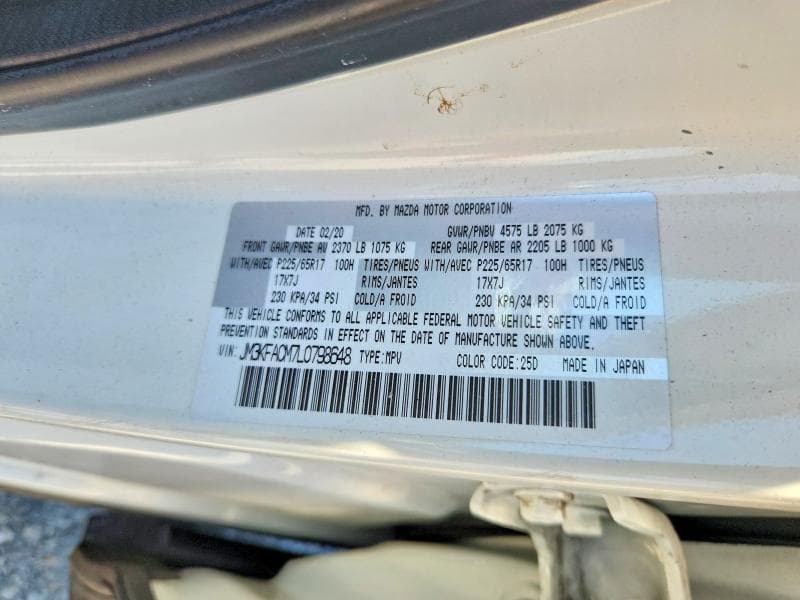 2020 MAZDA CX-5 TOURING 12