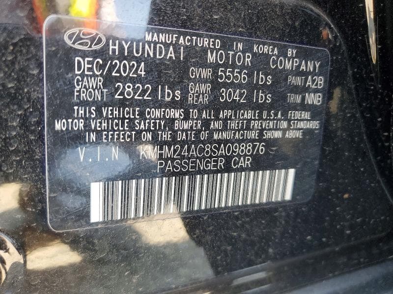 2025 HYUNDAI IONIQ 6 SE 13