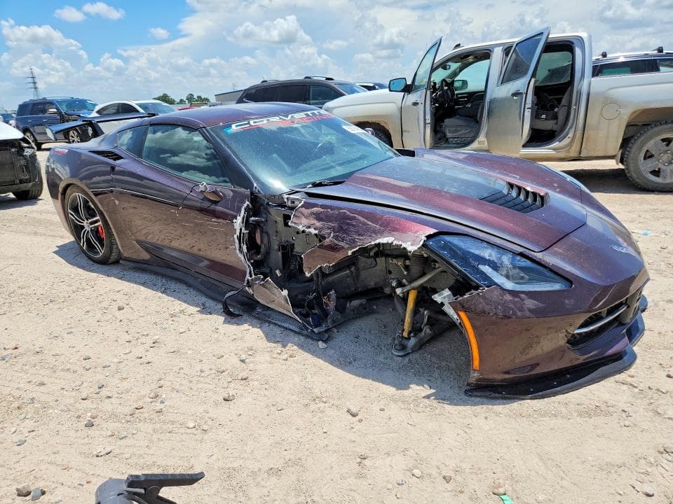 2017 CHEVROLET CORVETTE STINGRAY 1LT 4