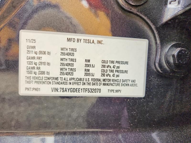 2026 TESLA MODEL Y 13