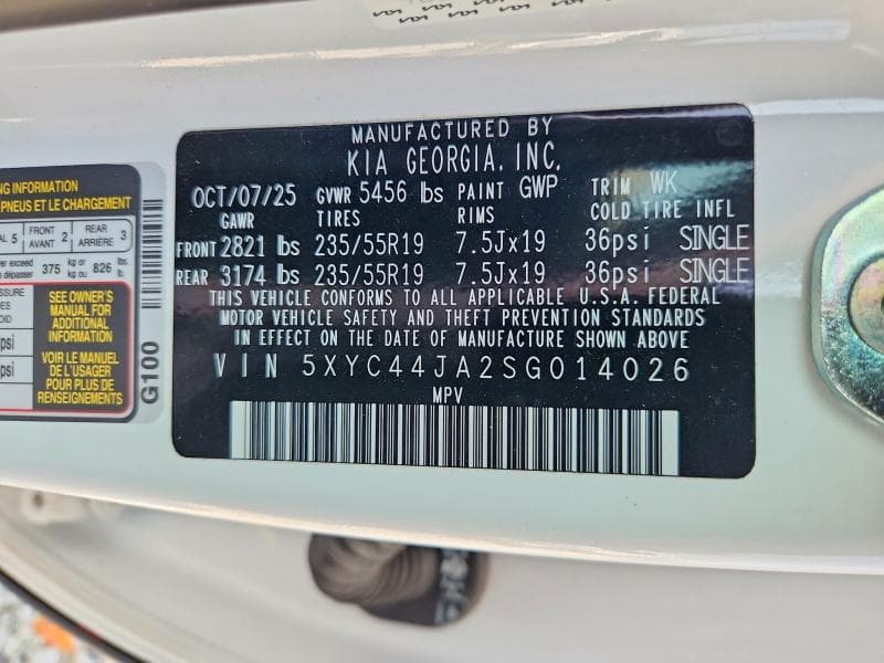 2025 KIA EV6 GT LINE 13