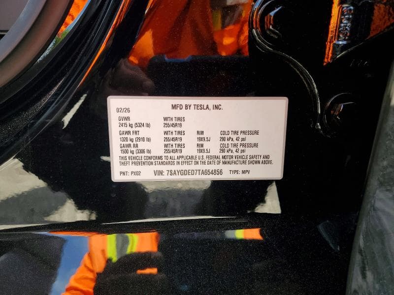 2026 TESLA MODEL Y 12