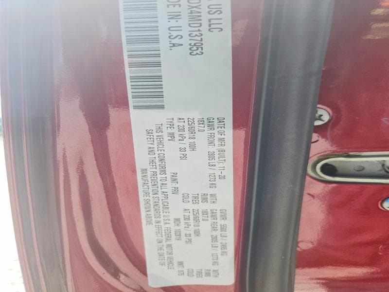 2021 JEEP CHEROKEE LIMITED 12
