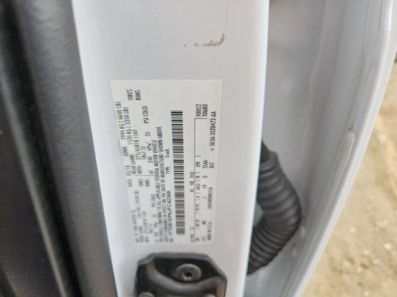 2018 FORD F150 SUPERCREW 12