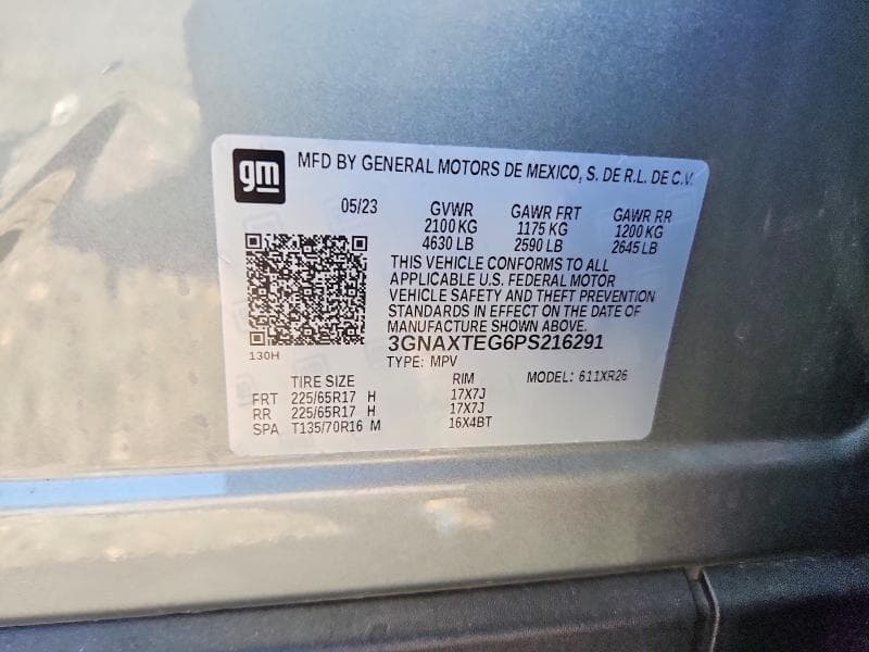 2023 CHEVROLET EQUINOX LT 13