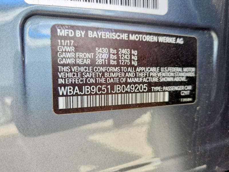 2018 BMW M550XI 13
