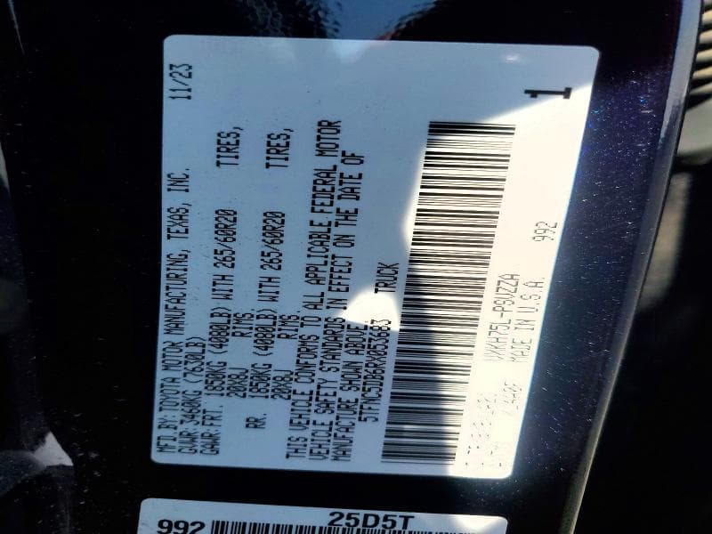 2024 TOYOTA TUNDRA PLATINUM HV 12