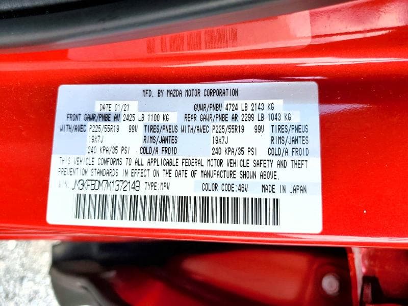 2021 MAZDA CX-5 GRAND TOURING 13