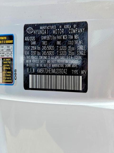 2021 HYUNDAI PALISADE CALLIGRAPHY 13