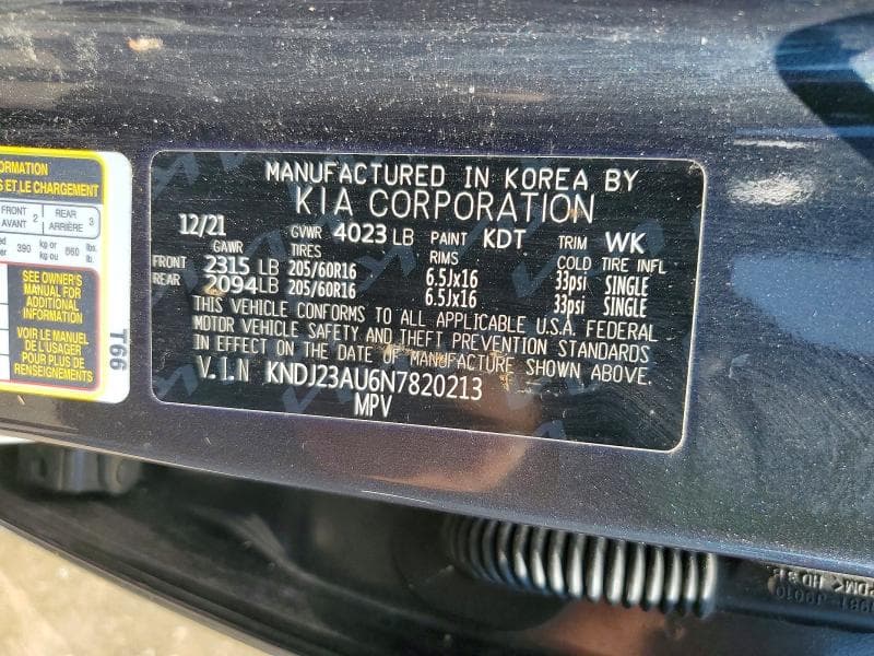 2022 KIA SOUL LX 13