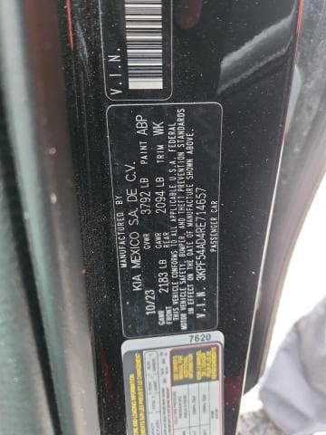 2024 KIA FORTE GT LINE 12