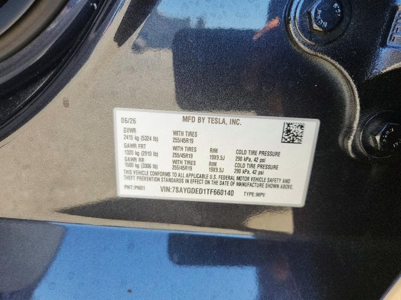 2026 TESLA MODEL Y 12