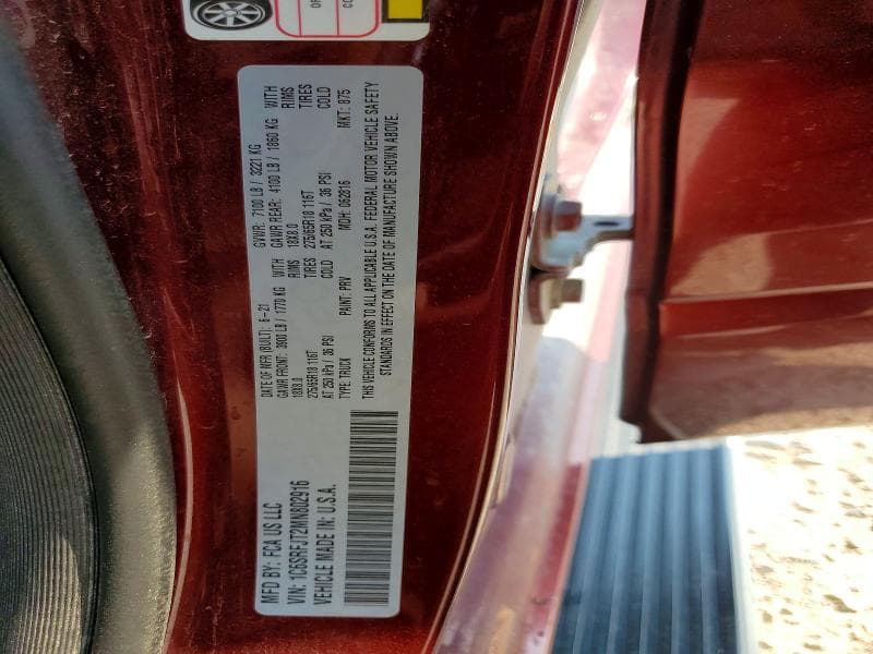 2021 RAM 1500 LARAMIE 12