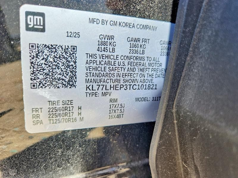2026 CHEVROLET TRAX 1LT 12