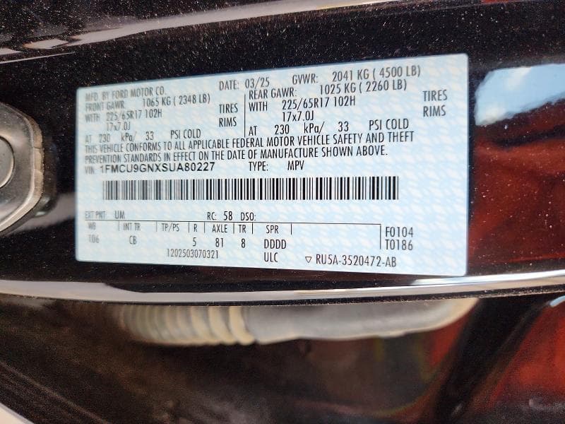 2025 FORD ESCAPE ACTIVE 14