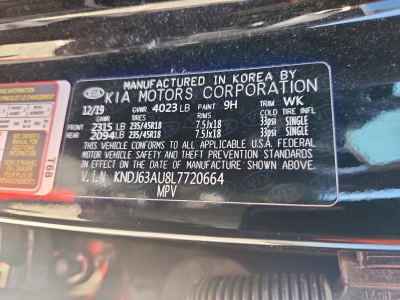 2020 KIA SOUL GT LINE 12