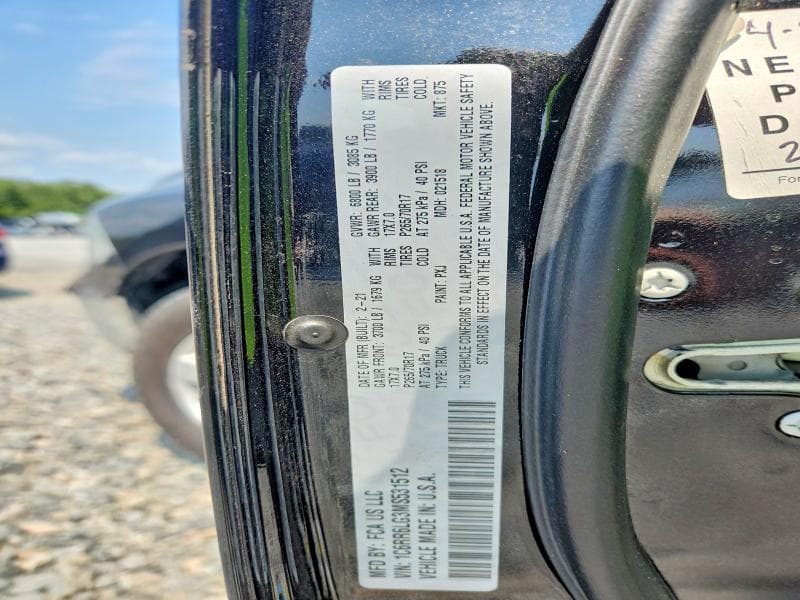 2021 RAM 1500 CLASSIC SLT 13
