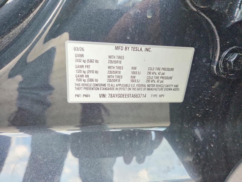 2026 TESLA MODEL Y 14