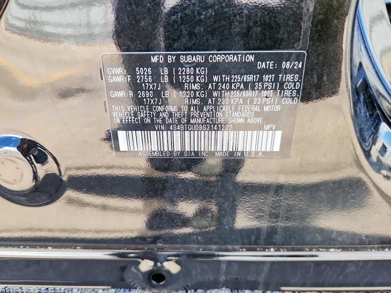 2025 SUBARU OUTBACK WILDERNESS 14