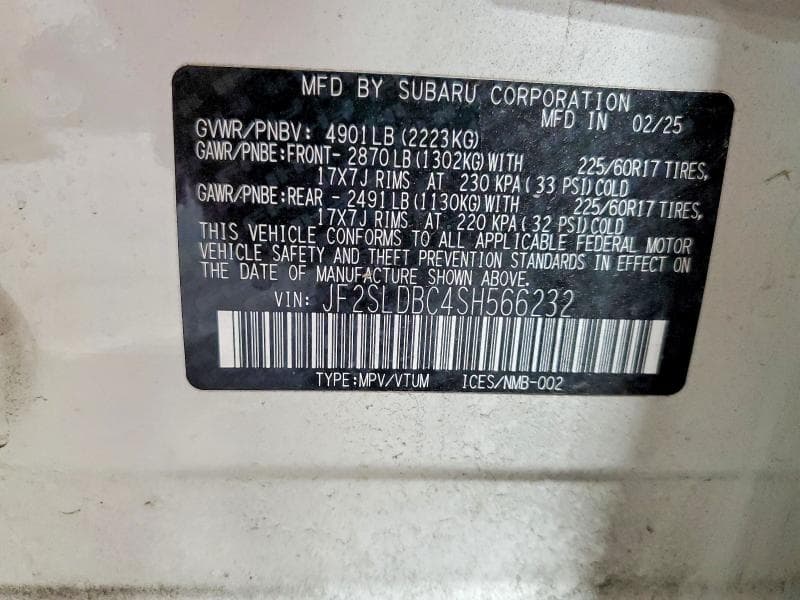 2025 SUBARU FORESTER PREMIUM 13