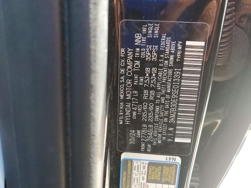 2025 HYUNDAI TUCSON SEL 12