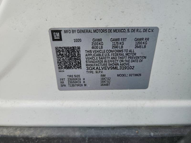 2021 GMC TERRAIN SLT 12