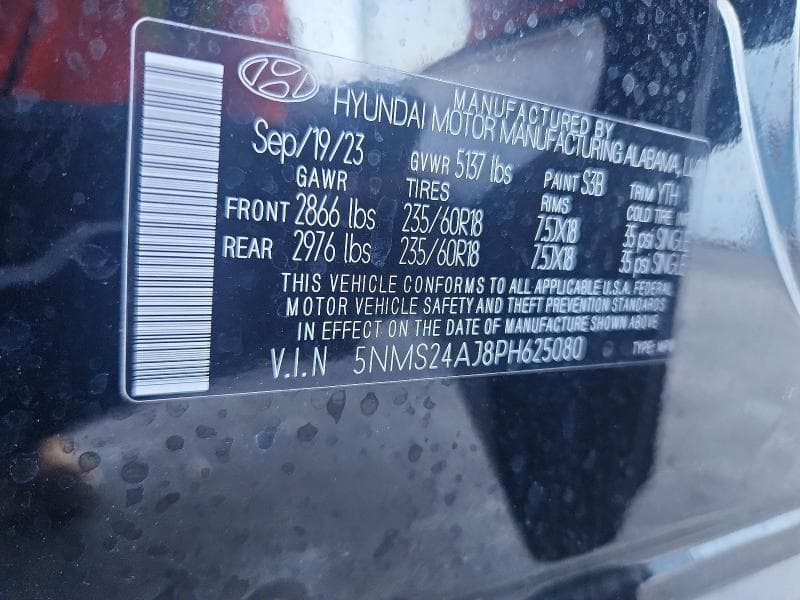 2023 HYUNDAI SANTA FE SEL 13