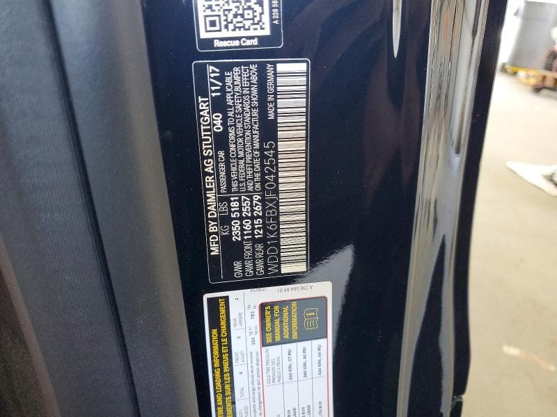 2018 MERCEDES-BENZ E 400 12