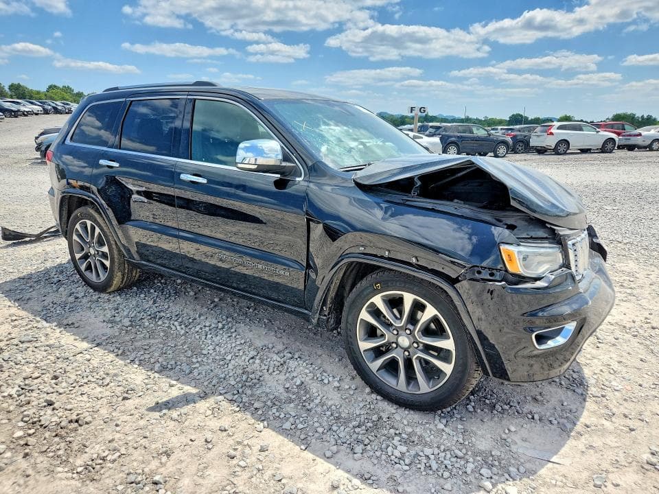2017 JEEP GRAND CHEROKEE OVERLAND 4