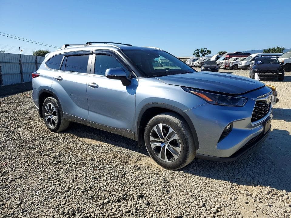 2023 TOYOTA HIGHLANDER HYBRID XLE 4