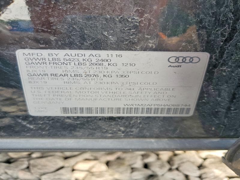 2017 AUDI Q5 PREMIUM PLUS 13