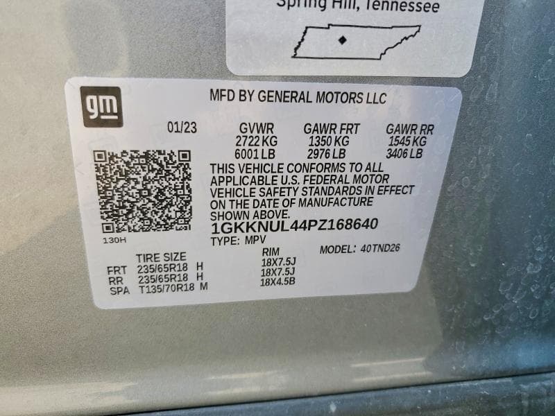 2023 GMC ACADIA SLT 13
