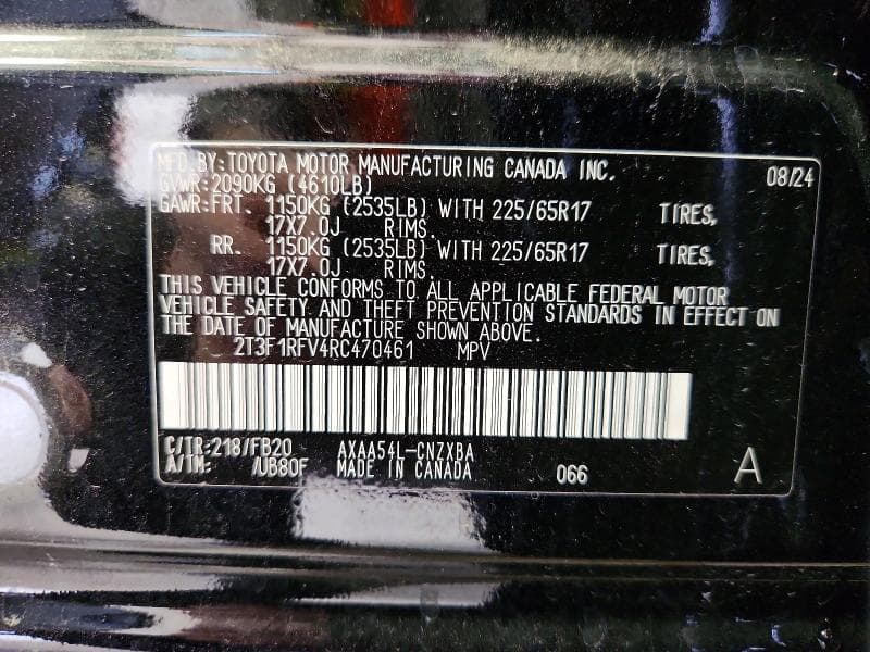 2024 TOYOTA RAV4 LE 14
