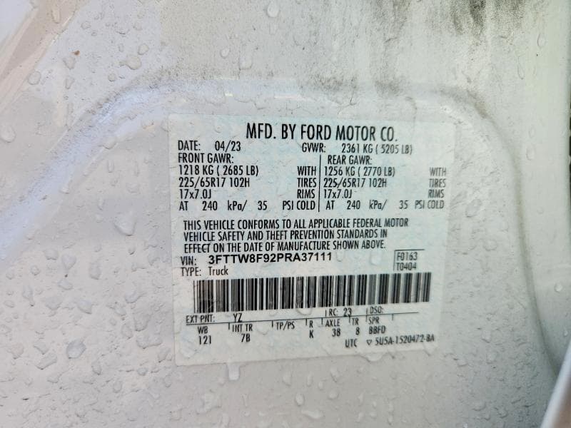 2023 FORD MAVERICK XL 12