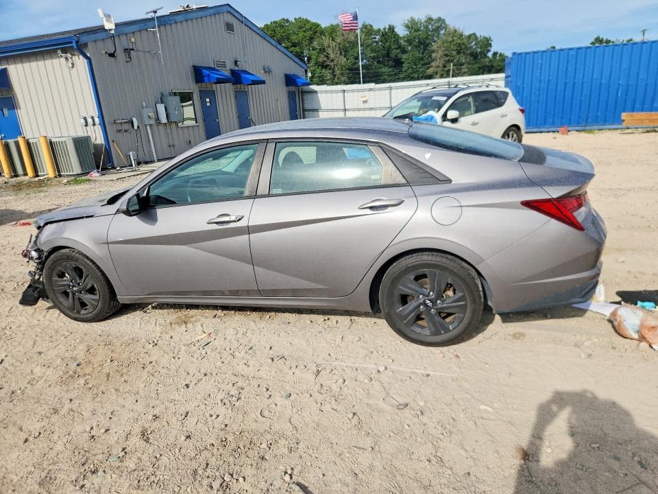 2021 HYUNDAI ELANTRA BLUE 2