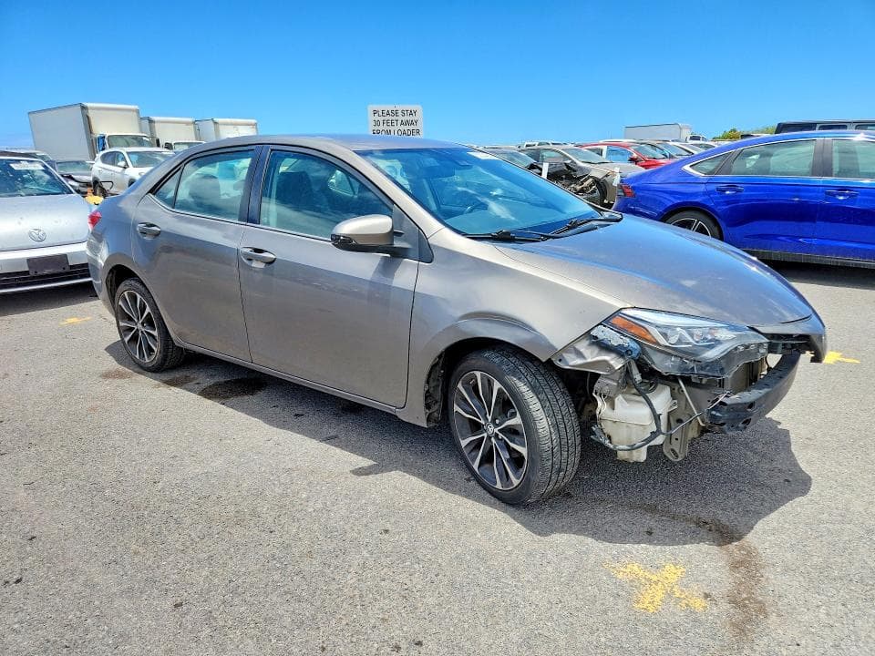 2018 TOYOTA COROLLA L 4