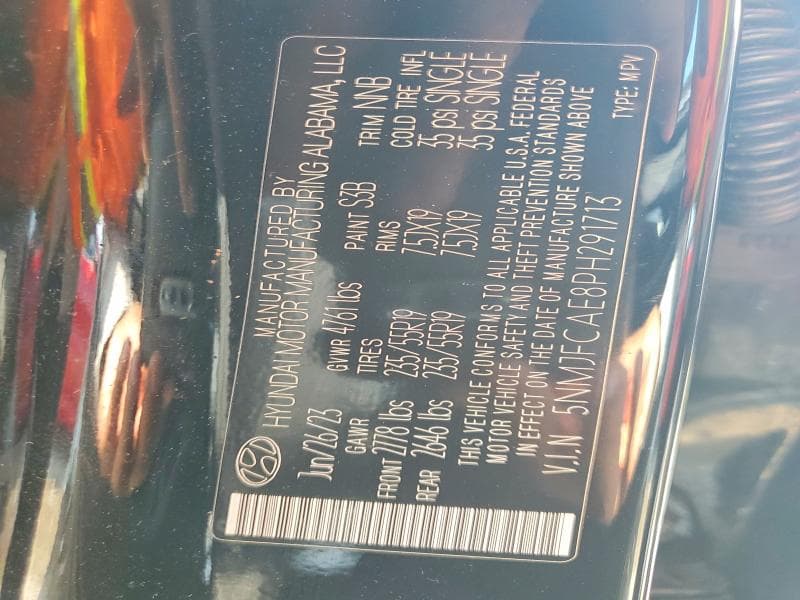 2023 HYUNDAI TUCSON SEL 13