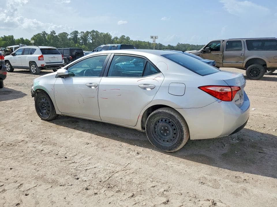 2019 TOYOTA COROLLA LE 2