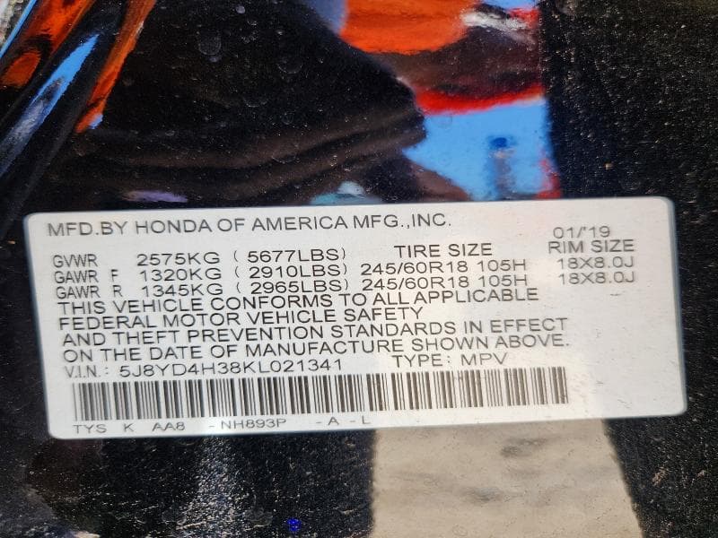 2019 ACURA MDX 13