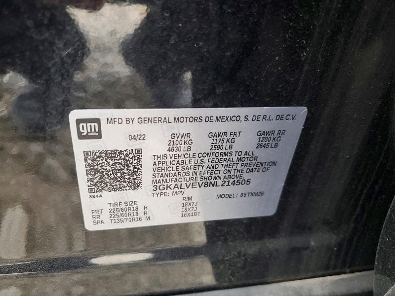 2022 GMC TERRAIN SLT 13
