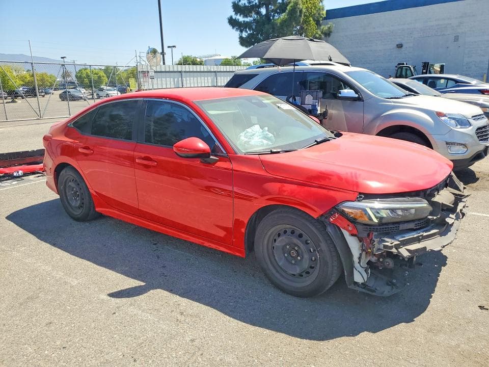 2022 HONDA CIVIC LX 4