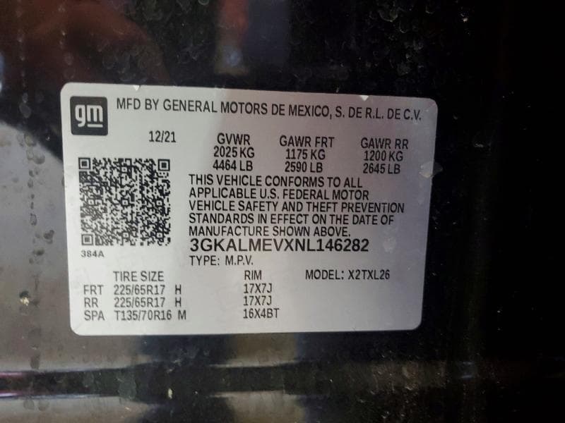 2022 GMC TERRAIN SLE 12