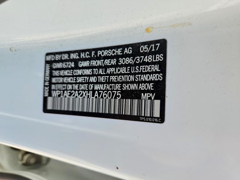2017 PORSCHE CAYENNE SE HYBRID PLATINUM 13